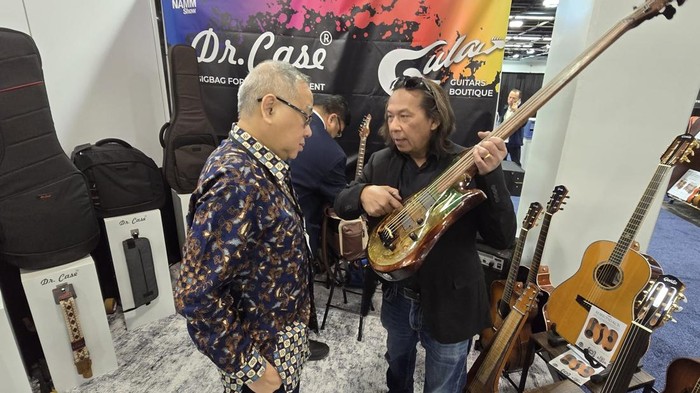 Gitar buatan RI Mejeng di Pameran Internasional di AS