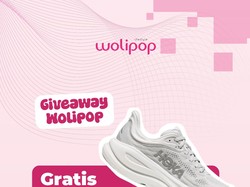 Wolipop Giveaway! Gratis Sepatu Hoka Senilai Rp 3 Jutaan, Ini Caranya