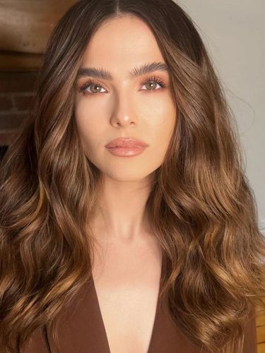 Ide warna rambut Chestnut Brown