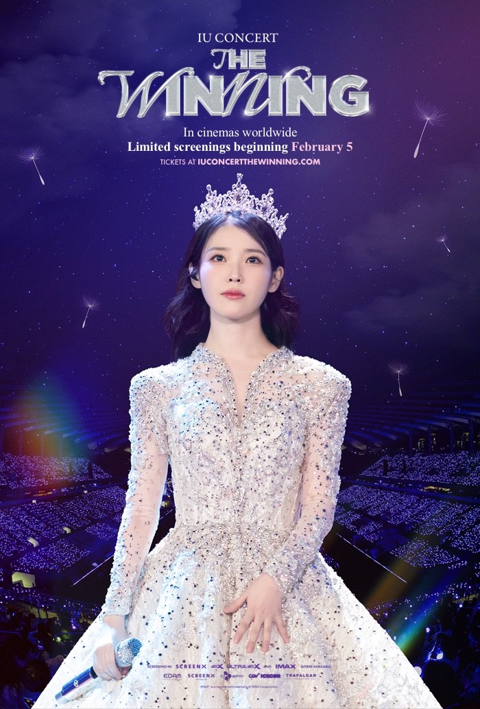 IU Film konser terbaru IU berjudul IU CONCERT THE WINNING akan tayang di Indonesia pada 5-9 Februari 2025.