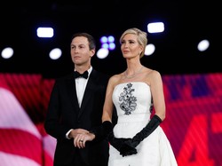 Foto Ivanka Trump Tampil Bak Audrey Hepburn di Malam Inaugurasi Donald Trump