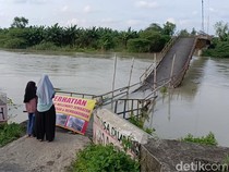 Jembatan Jleper Demak Ambruk, Warga Harus Memutar 2 Kilometer