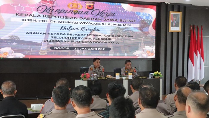 Kapolda Jabar dan Kapolresta Bogor Kota