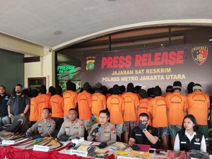 Polisi Tangkap Broadcaster hingga Pemilik Website Judol di Cilincing