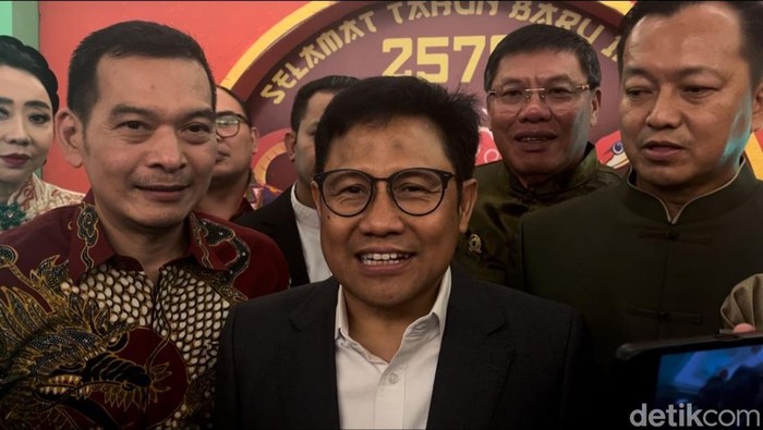 Ketum PKB Muhaimin Iskandar atau Cak Imin. (Rumondang/detikcom)