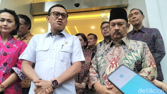 Menteri P2MI Abdul Kadir Karding. (Maulani/detikcom)
