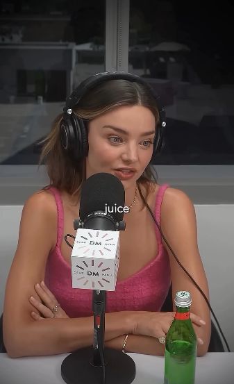 jus seledri favorit Miranda Kerr