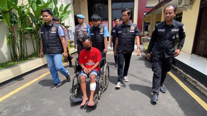 Pelaku curanmor motor kurir ekpedisi di Pasuruan