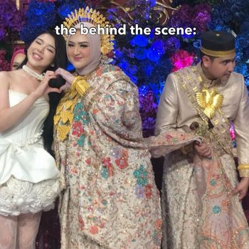 Pengantin ini mengundang Tiara Andini di acara pernikahannya, mendadak viral di TikTok.