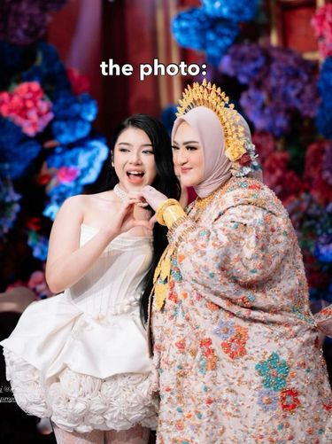 Pengantin ini mengundang Tiara Andini di acara pernikahannya, mendadak viral di TikTok.