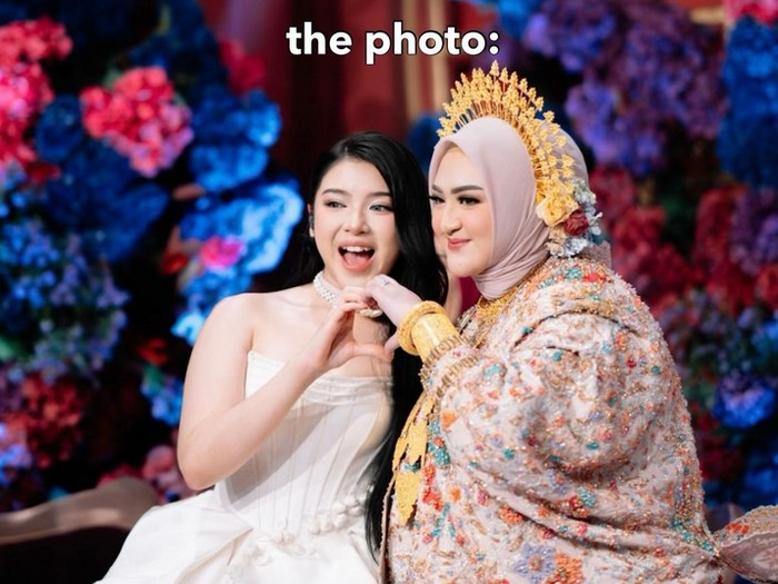Pengantin ini mengundang Tiara Andini di acara pernikahannya, mendadak viral di TikTok.