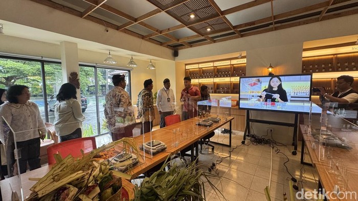 Acara ‘Kick Off Pengembangan Pusat Flavor and Fragrance Bali’ di Denpasar, Jumat (24/1/2025).
