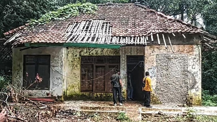 Rumah tempat ODGJ dikurung di Sukabumi..