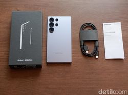 Unboxing Samsung Galaxy S25 Ultra Titanium Silverblue, Mewan Nan Menggoda