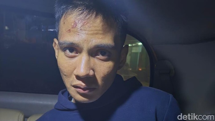 Tampang pria inisial AS, pelaku penyerangan yang berujung 1 orang tewas di Tamansari, Jakbar.