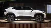 Urban Cruiser EV unjuk gigi perdana ke hadapan publik pada Brussels Motor Show. Foto: Dok. Toyota Eropa