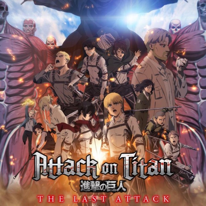 Poster film Attack on Titan: The Last Attack.