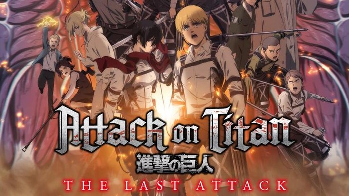 Poster film Attack on Titan: The Last Attack.