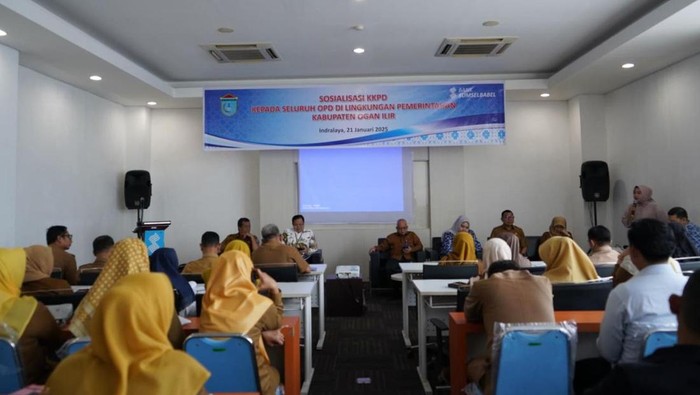 Bank Sumsel Babel bersama Pemerintah Kabupaten Ogan Ilir menyelenggarakan sosialisasi aplikasi KKPD.