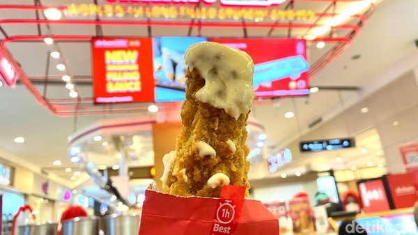 Diborong Jastiper Malaysia, Ini Chikuro Stick Ayam Renyah 1/4 Meter!