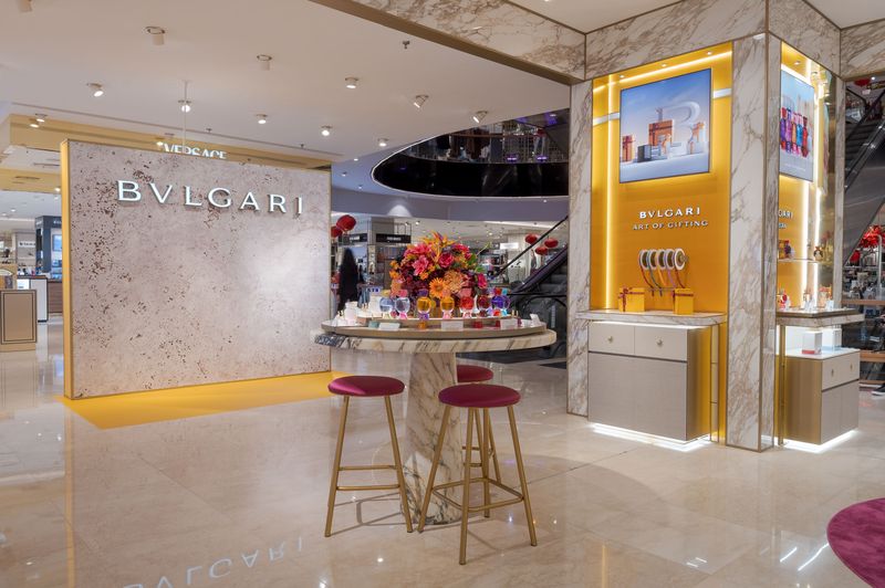 Counter Eksklusif Bvlgari Parfums di SOGO PIM 2, Jakarta Selatan.