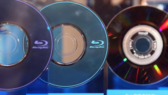 Ilustrasi Kepingan Blu-ray