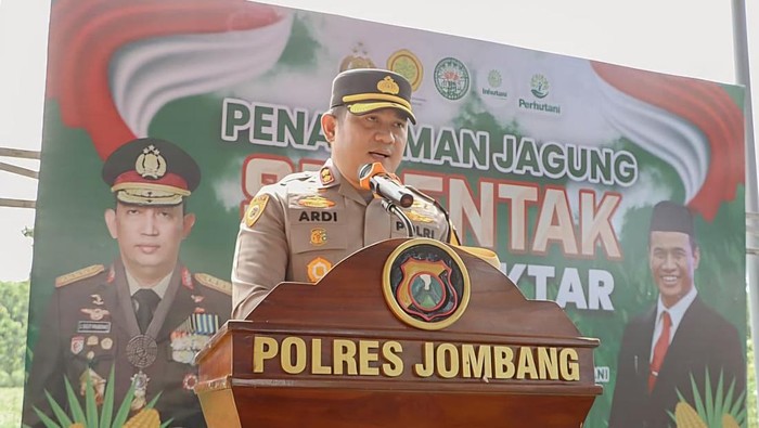 Kapolres Jombang AKBP Ardi Kurniawan.