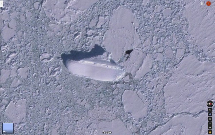 Keanehan Google Earth