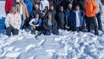 Foto: Pangeran Tampan Dubai Snowboarding di Prancis