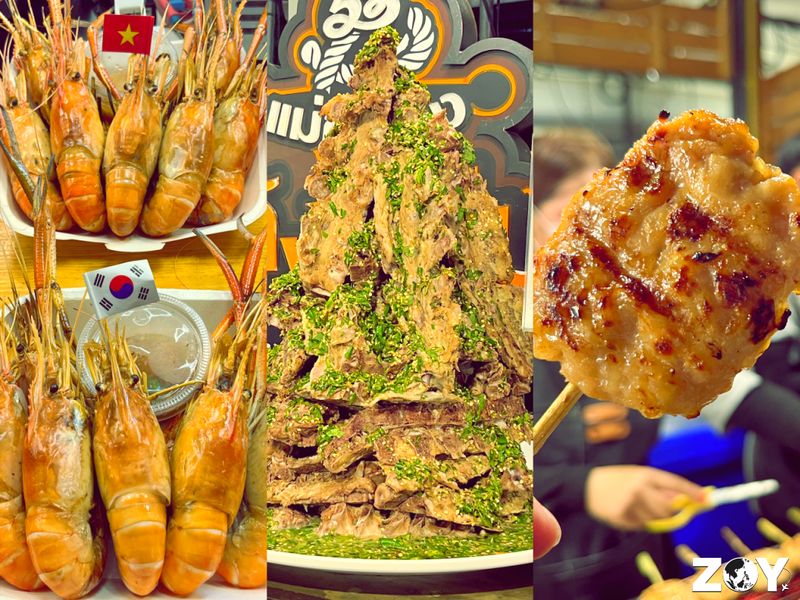 Pasar Malam 'Jodd Fairs' Tempat Makanan Viral di Bangkok Ditutup