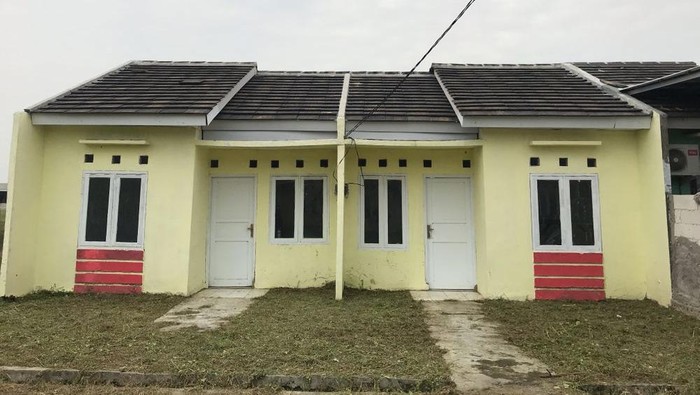 Penampakan rumah di Karina Residence.