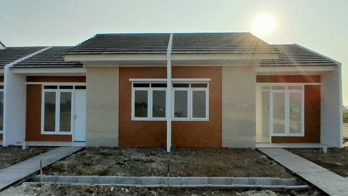 Penampakan rumah di KGrand Anandara Residence.