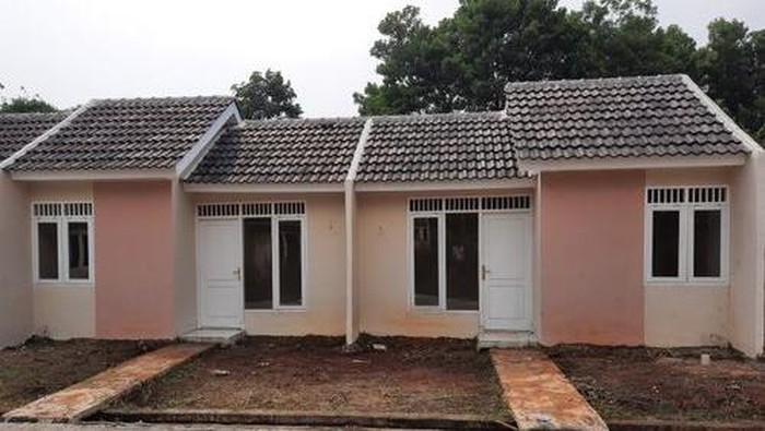 Penampakan rumah di Villa Gading Harapan.