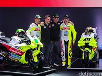 Pertamina Enduro VR46 Racing Team Resmikan Livery MotoGP 2025 di Jakarta
