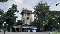 Foto: Perumahan Elit Bengkel Kereta Api Kolonial Belanda di Jalan Bundaran, Kelurahan Pulo Brayan Bengkel, Kecamatan Medan Timur, Kota Medan. (Nizar Aldi/detikcom)