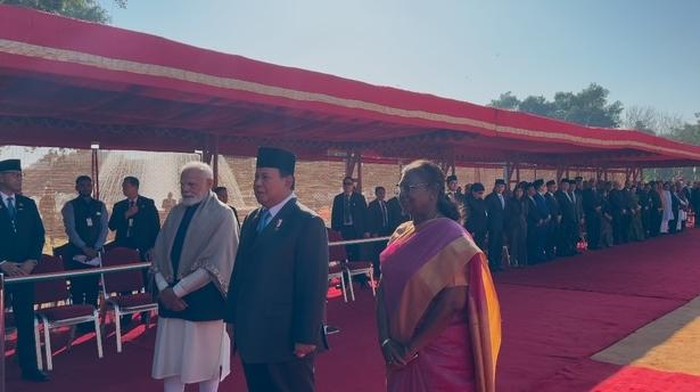 Presiden Prabowo di India