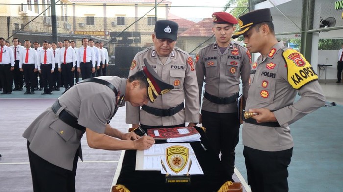 Sertijab dari wakapolres hingga kapolsek di Polres Musi Rawas