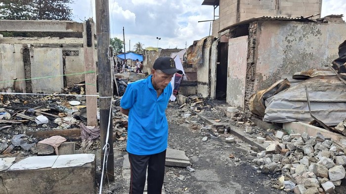 Sukaseno salah satu korban kebakaran Kemayoran Gempol