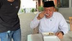 Potret Sule Makan Mie hingga Rujak Bareng Rizky Febian dan Mahalini