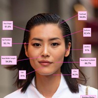 7. Liu Wen  Liu Wen menjadi satu-satunya model Asia dalam daftar supermodel tercantik. Menempati posisi tujuh, model Victoria’s Secret itu mendapat nilai tinggi untuk bagian hidung dan dagu juga bentuk wajah hati. Foto: Dok. Blog Dr. Julian De Silva