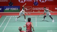 Fajar Alfian/Muhammad Rian Ardianto menghadapi pasangan Malaysia itu, Man Wei Chong/Tee Kai Wun pada laga final ganda putra Indonesia Masters 2025. Duel ini berlangsung di Istora Senayan, Jakarta, Minggu (26/1/2025).