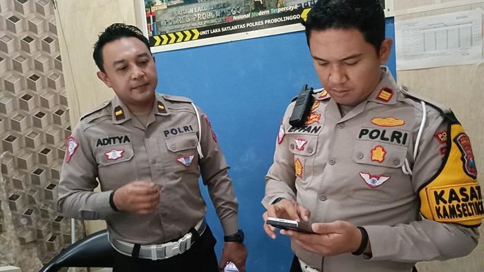 Kasatlantas Polres Probolinggo AKP Anthonio Effan Sulaiman