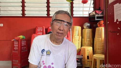 Ketua Bidang Majelis Tinggi Agama Konghucu Indonesia (Matakin) Denpasar, Ws Chandra Wilantara. (Foto: Rizki Setyo/detikBali)