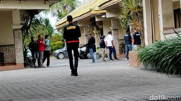 Lokasi hotel di Kediri yang diduga menjadi tempat pembunuhan Uswatun