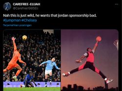 Meme Chelsea Kalah dari Man City, Robert Sanchez Disamakan dengan Onana