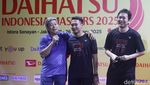 Panggung Perpisahan Hendra/Ahsan di Indonesia Masters 2025