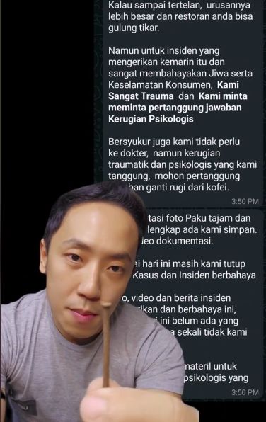 Pengunjung Ngaku Temukan Paku Berkarat di Bakmi, Ini Fakta Sebenarnya