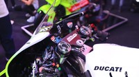 Sebagai catatan, ini merupakan tahun kedua Pertamina Lubricants menjalin kerja sama dengan VR46 Racing Team di MotoGP. Kemitraan tersebut, menurut kontrak, akan berlangsung selama tiga musim. Foto: Septian Farhan Nurhuda/detik.com