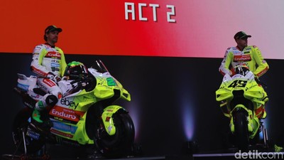 Ngejreng! Begini Livery Motor VR46 Racing Team untuk MotoGP 2025