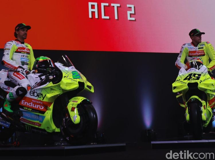 Ngejreng! Begini Livery Motor VR46 Racing Team untuk MotoGP 2025